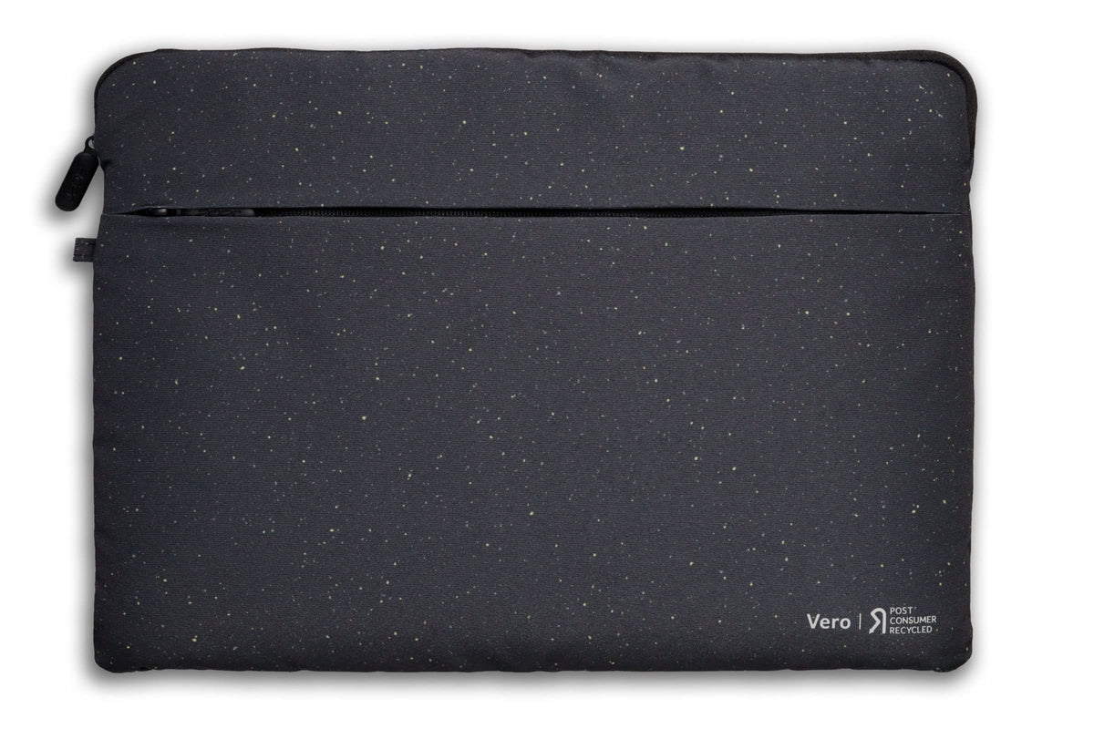 Acer Vero Husa pentru laptop - Geantă pentru laptop de 15.6 inch, Notebook, Tabletă, Geantă pentru laptop, din 100% material RPET, protecție împotriva murdăriei și a daunelor prin șoc, buzunar frontal, negru - GP.BAG11.02X
