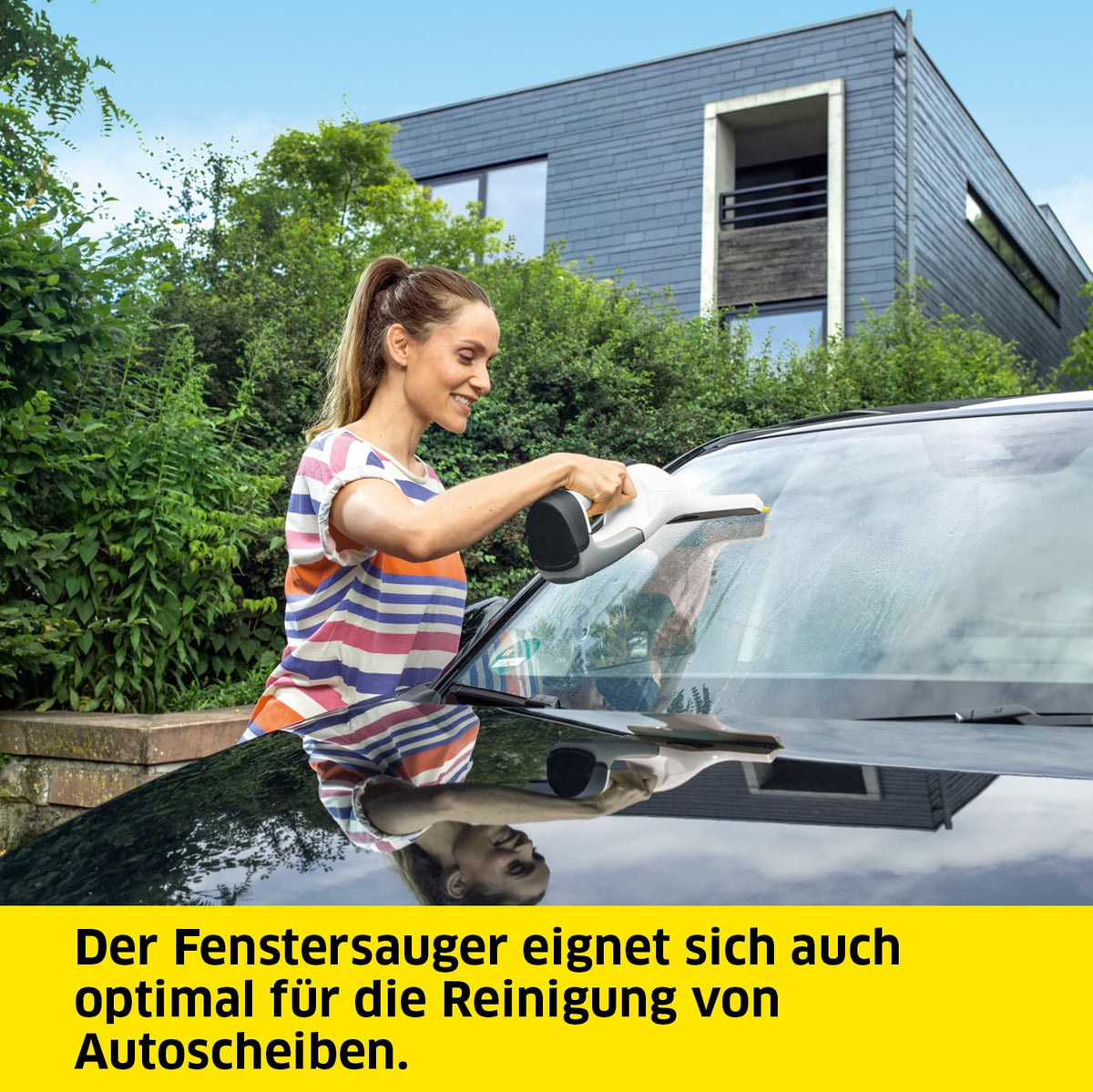 KÄRCHER Battery Window Vacuum WV 6 Plus, extra long battery life of 100 min - 1.633-741.0