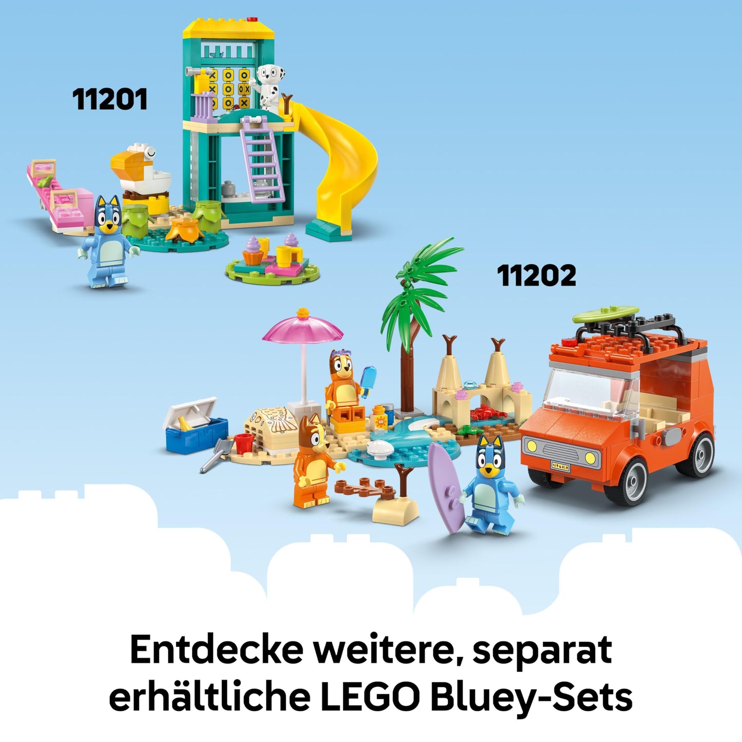 LEGO Bluey: Bluey's House - Modular toy with rooms, garden, 4 minifigures and accessories - Birthday gift for girls and boys aged 4 and up or fans of the TV series - 11203