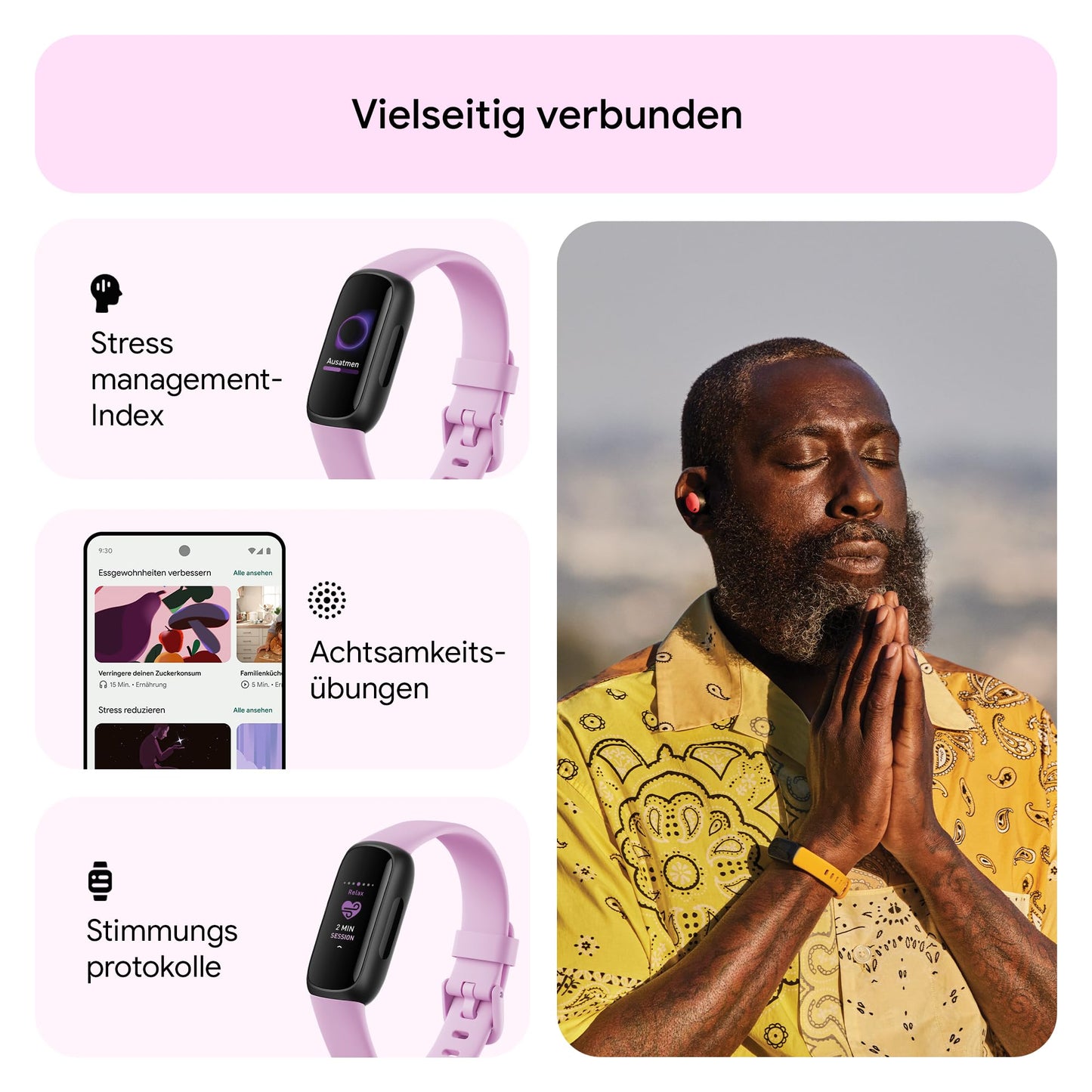Fitbit Inspire 3 (FB424BKLV)