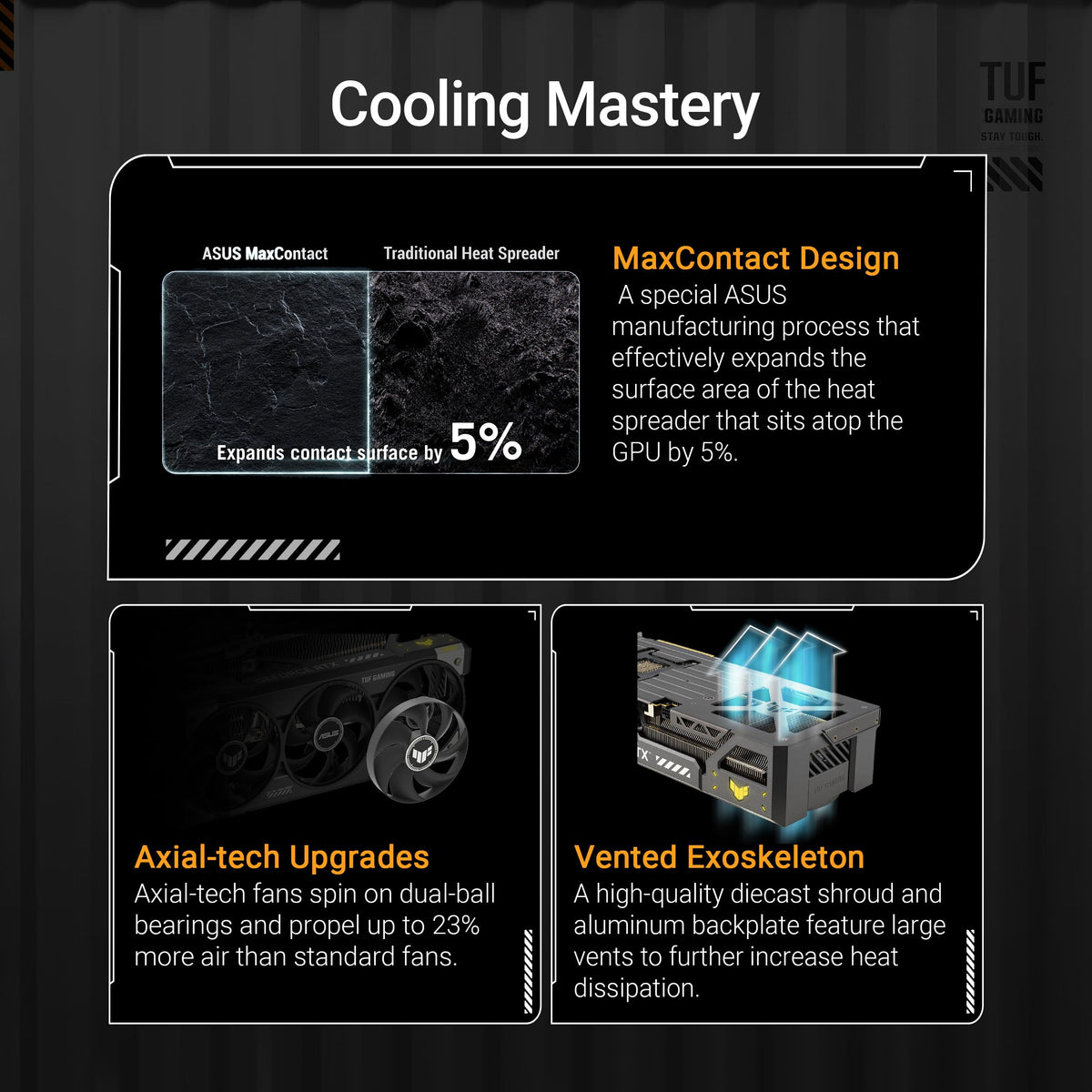 ASUS TUF Gaming GeForce RTX 5080 OC Edition 16GB GDDR7 Gaming Grafică - 90YV0M30-M0NA00