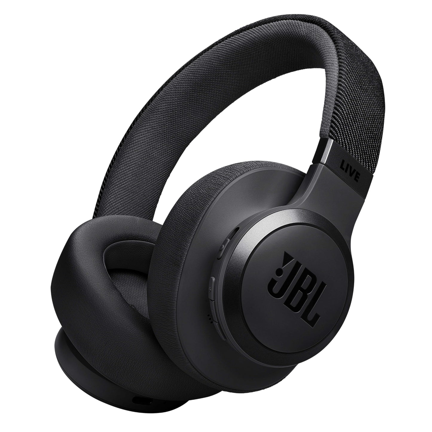 JBL Live 770 NC - Bluetooth over-ear headphones with adaptive noise canceling - Wireless earphones with JBL Signature Sound and voice assistant - Long music enjoyment for up to 65 hours - In black - JBLLIVE770NCBLK