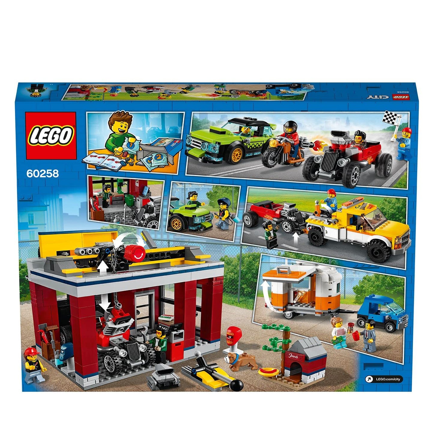 LEGO 60258 City Nitro Wheels Tuning Workshop