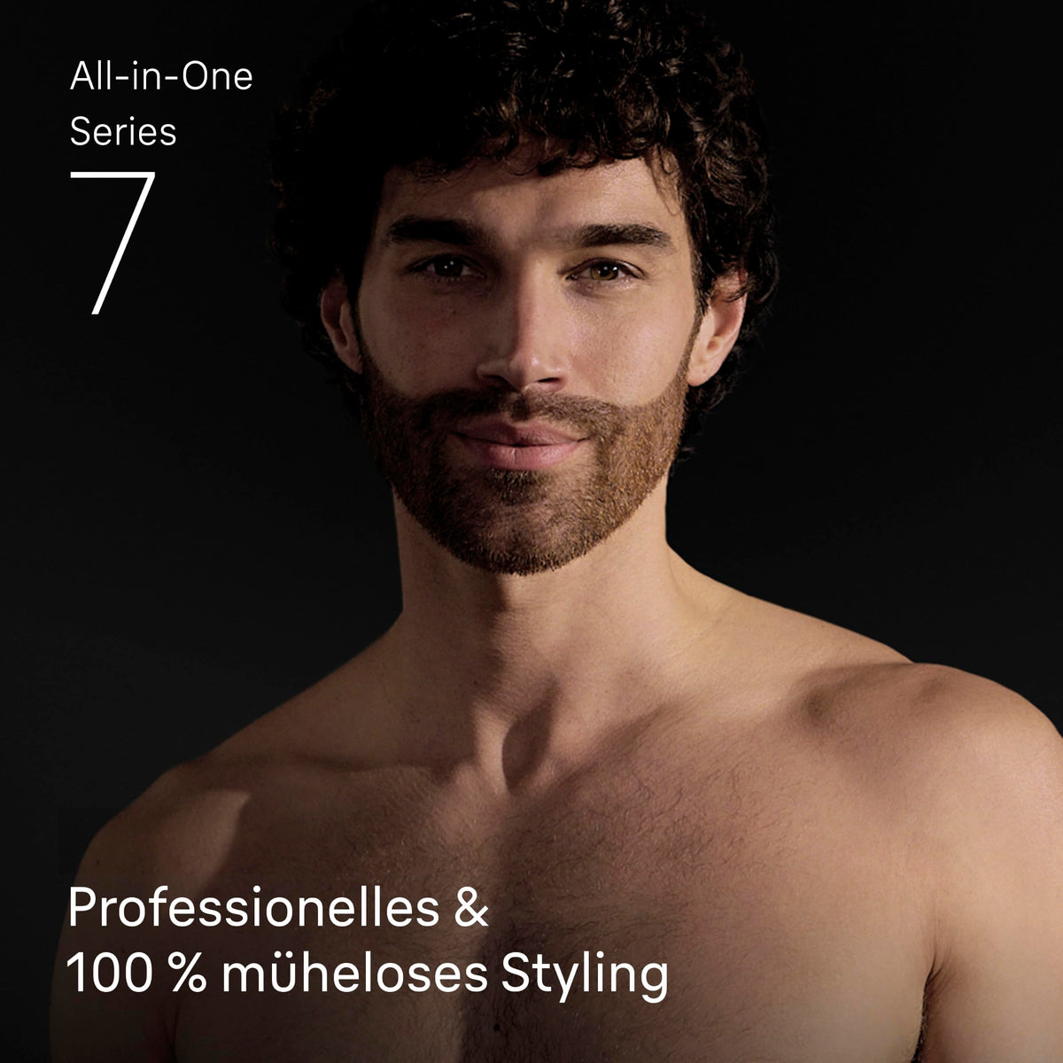 Set de îngrijire Braun Multigroom All-in-One Series 7, trimmer 11 în 1, AIO7540, albastru