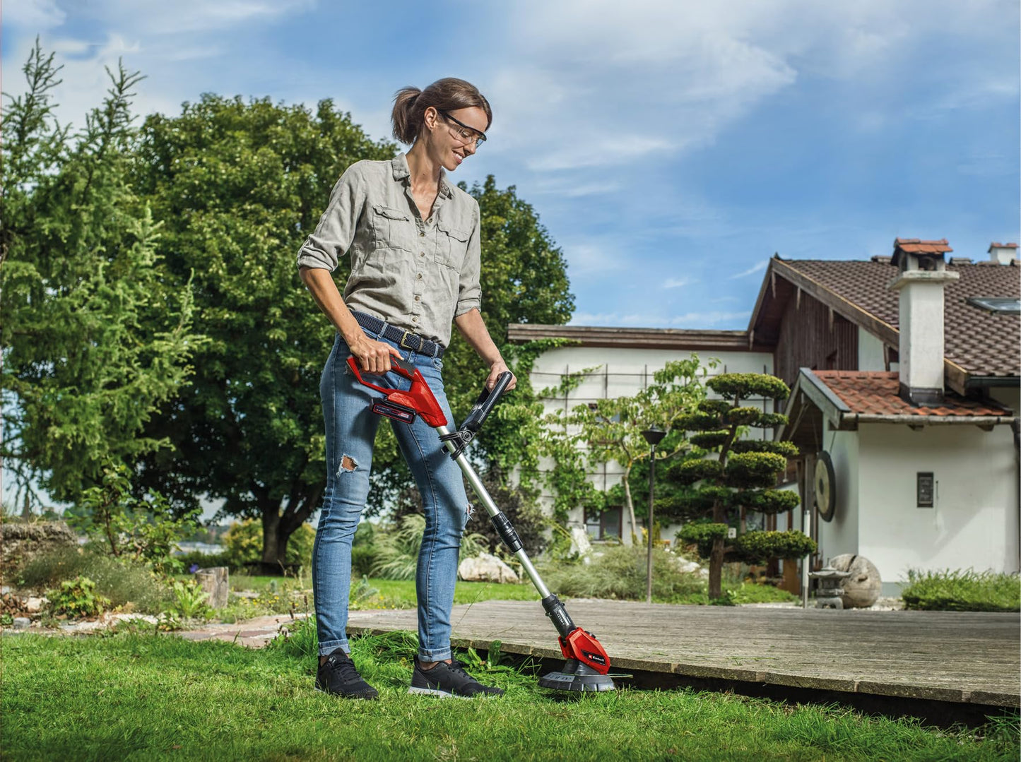 Einhell cordless grass trimmer GE-CT 18 Li (1x 2.5 Ah) Power - 3411219
