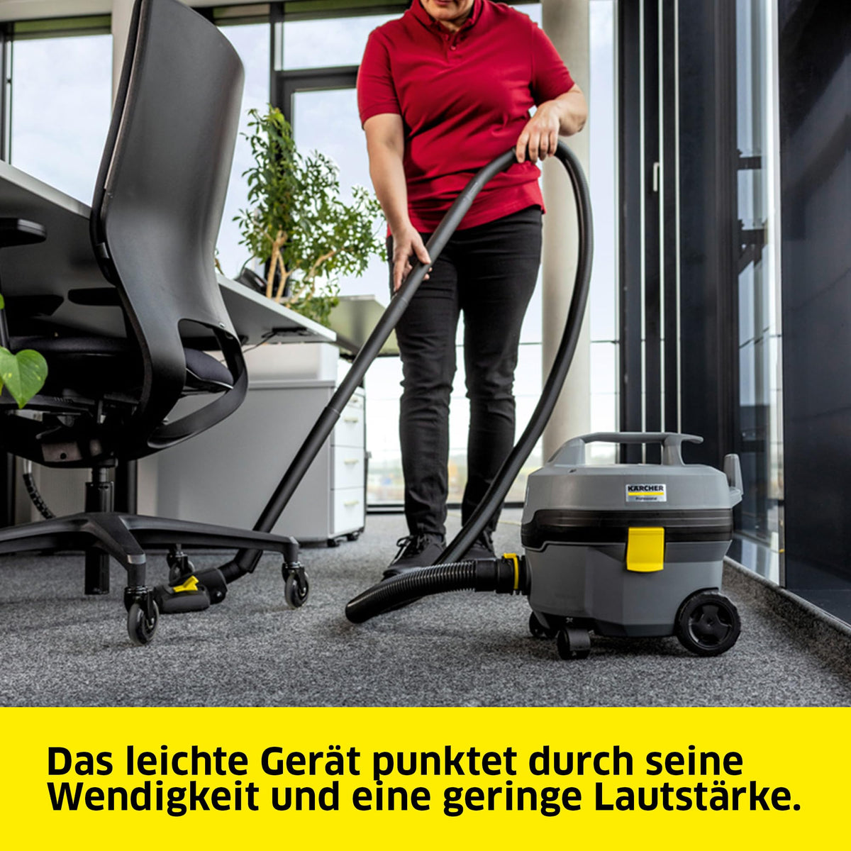 KÄRCHER Professional Dry Vacuum Cleaner T 7/1 Classic, Rated Power: 850 Watts - 1.527-223.0