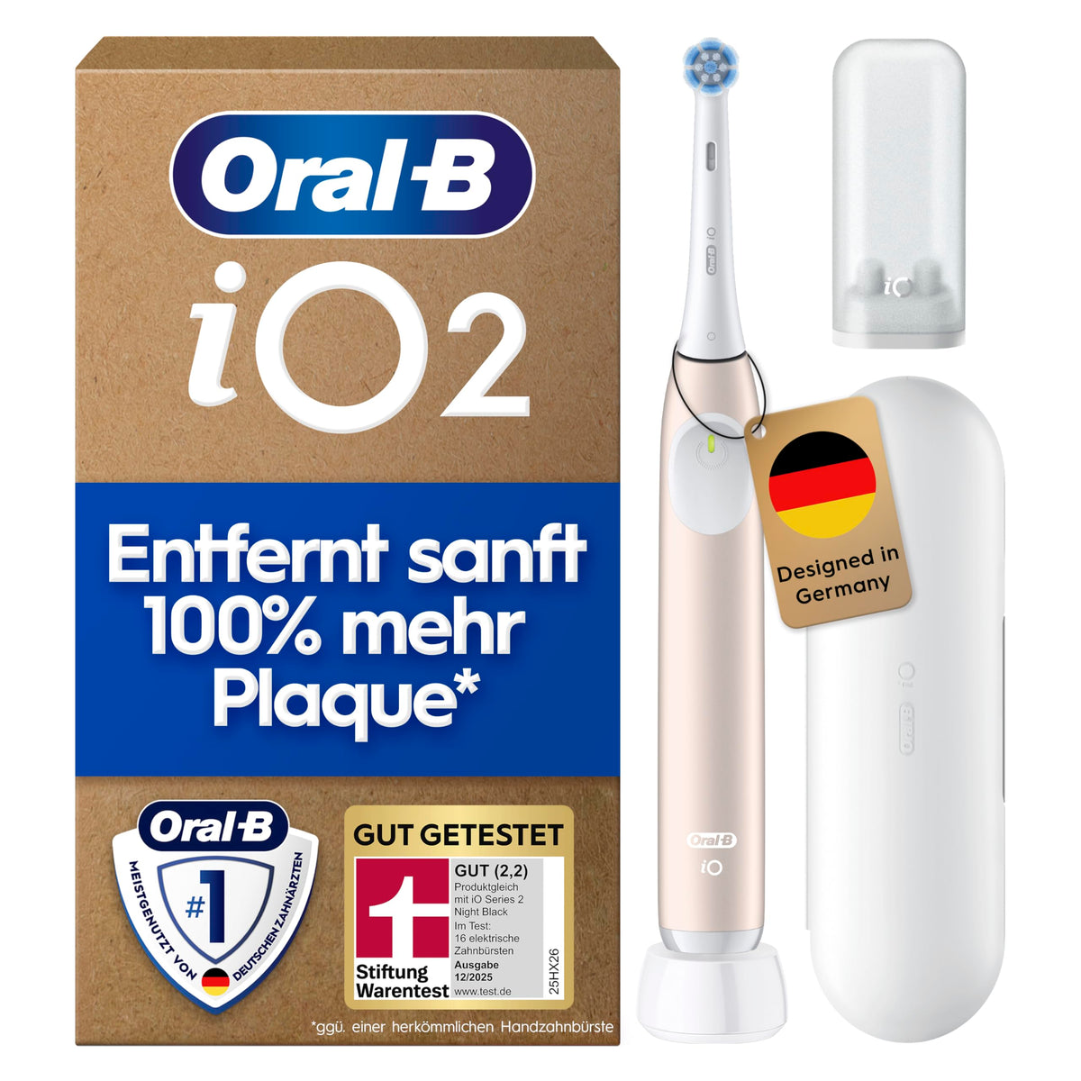 Oral-B iO Series 2 Electric Toothbrush, Pink - 8700216655750
