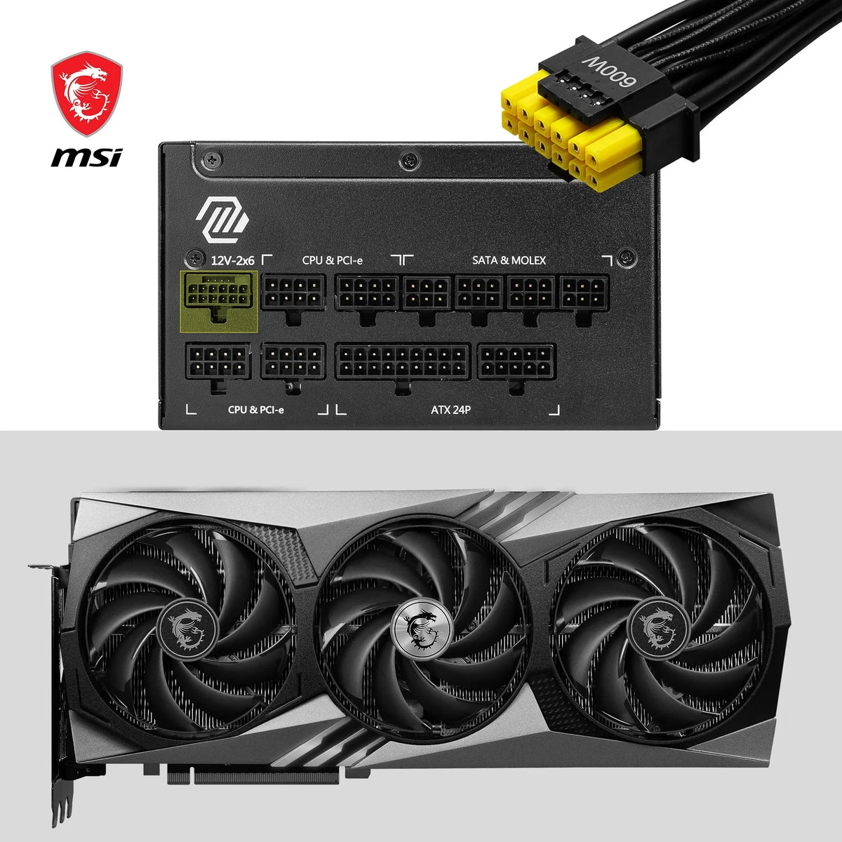 Unitate de alimentare MSI MAG A1250GL PCIE5, 1250W, 80 Plus Gold, ATX 3.1, suport GPU PCIe 5.1, PSU ATX, cablu plat negru - 306-7ZP9A11-CE0
