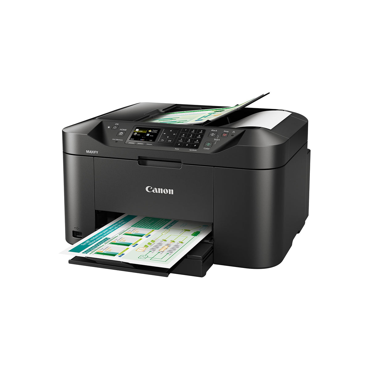 Canon MAXIFY MB2150 Inkjet Multifunction Printer, Color Printer, Wi-Fi - 0959C006