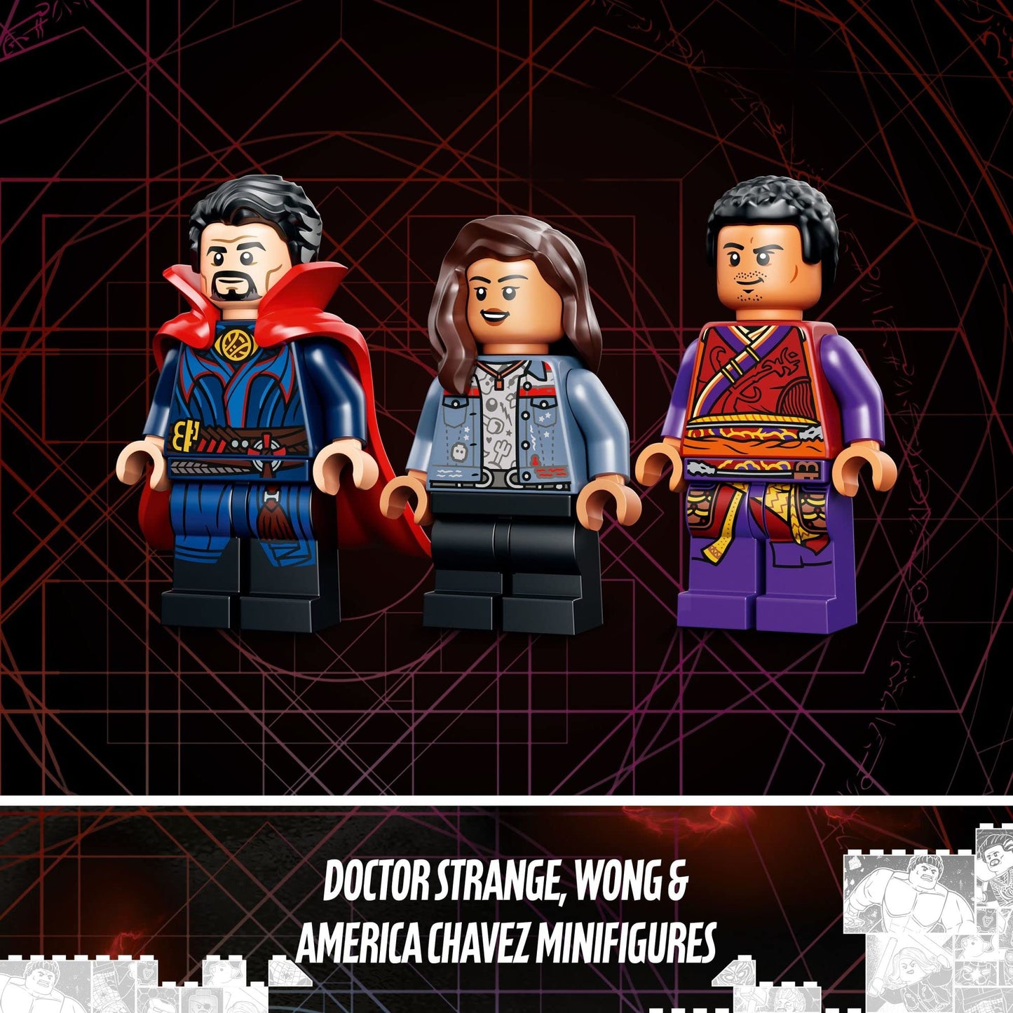 LEGO Marvel Gargantos Showdown 76205 Monster Building Kit with Doctor Strange, Wong and America Chavez for Ages 8+ (264 Pieces) - 6384299