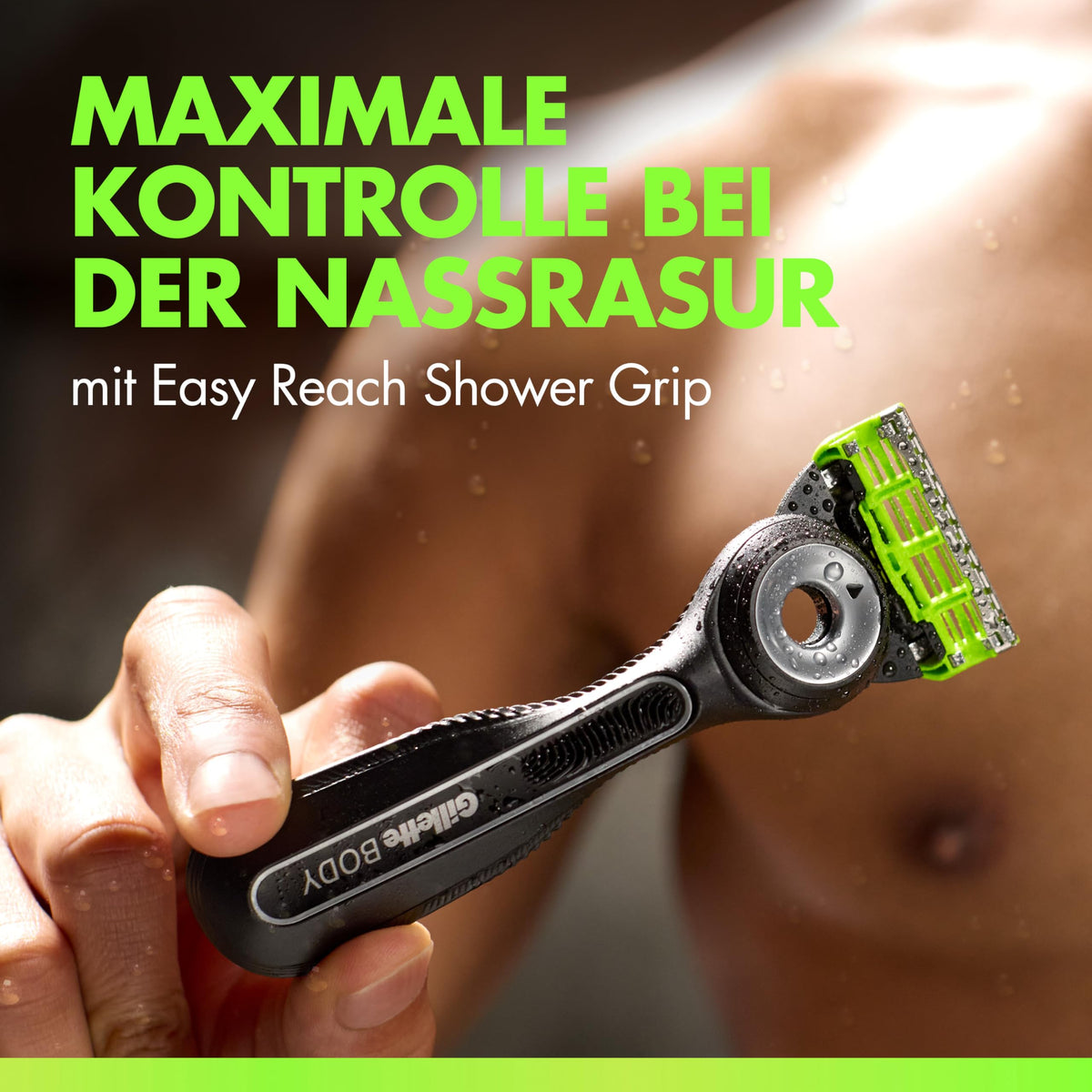 Rasierer Gillette Labs pentru corp și zona intimă, negru - 8006530106665