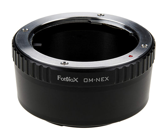 Fotodiox Lens Mount Adapter Compatible with Olympus OM 35mm Film Lenses on Sony E-Mount Cameras - OM35-SnyE