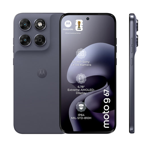 Motorola Moto g67 5G Smartphone 50 MP-Kamera 4-128 GB Arctic Seal - moto