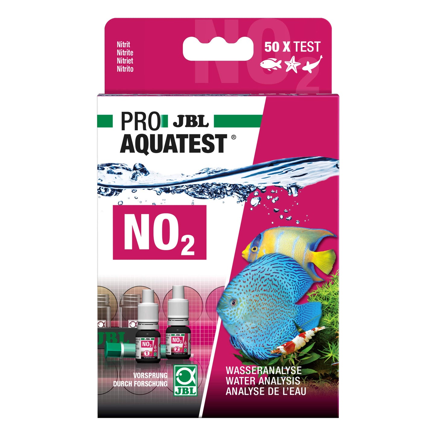 JBL water test set, for fresh/seawater aquariums and ponds - 2412300