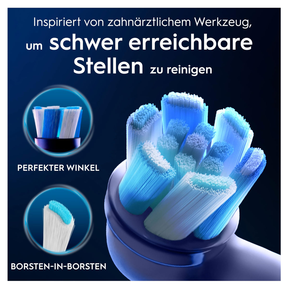 Oral-B iO Perii de schimb curățare ultimativă, alb, 8 bucăți - 4210201434818