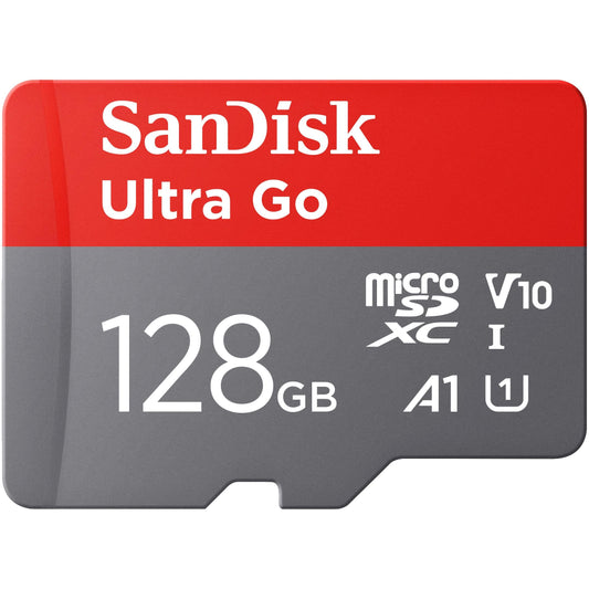 SANDISK 128 GB Ultra Go Micro SDXC memory card + SD - SDSQUVC-128G-GZ6MA