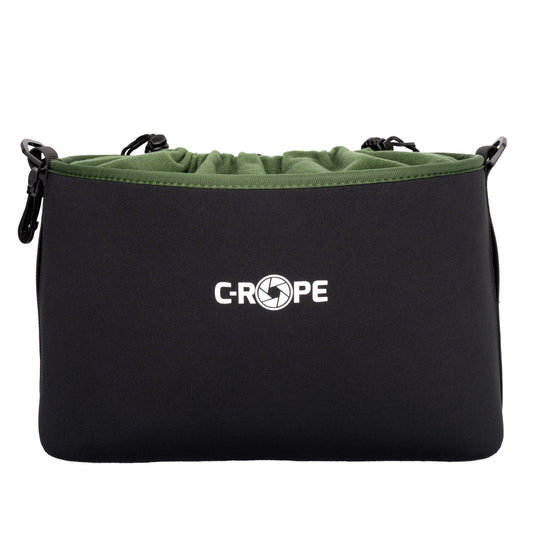 C-Rope Neoprene Camera Bag, Neoprene Bag with Fleece Lining, Water Resistant Camera Accessories - Size XL - CRP-CNB-XL-BLK-2
