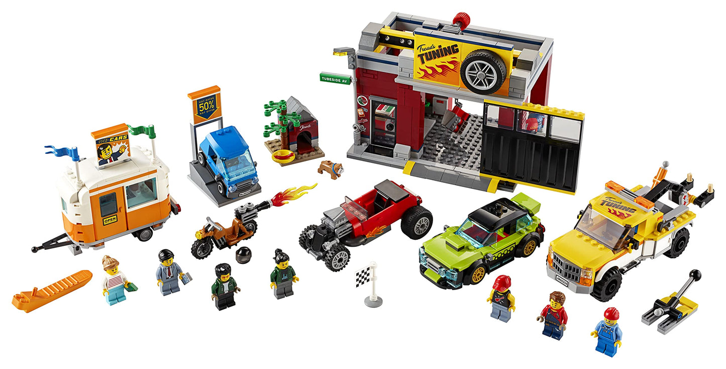 LEGO 60258 City Nitro Wheels Tuning Workshop