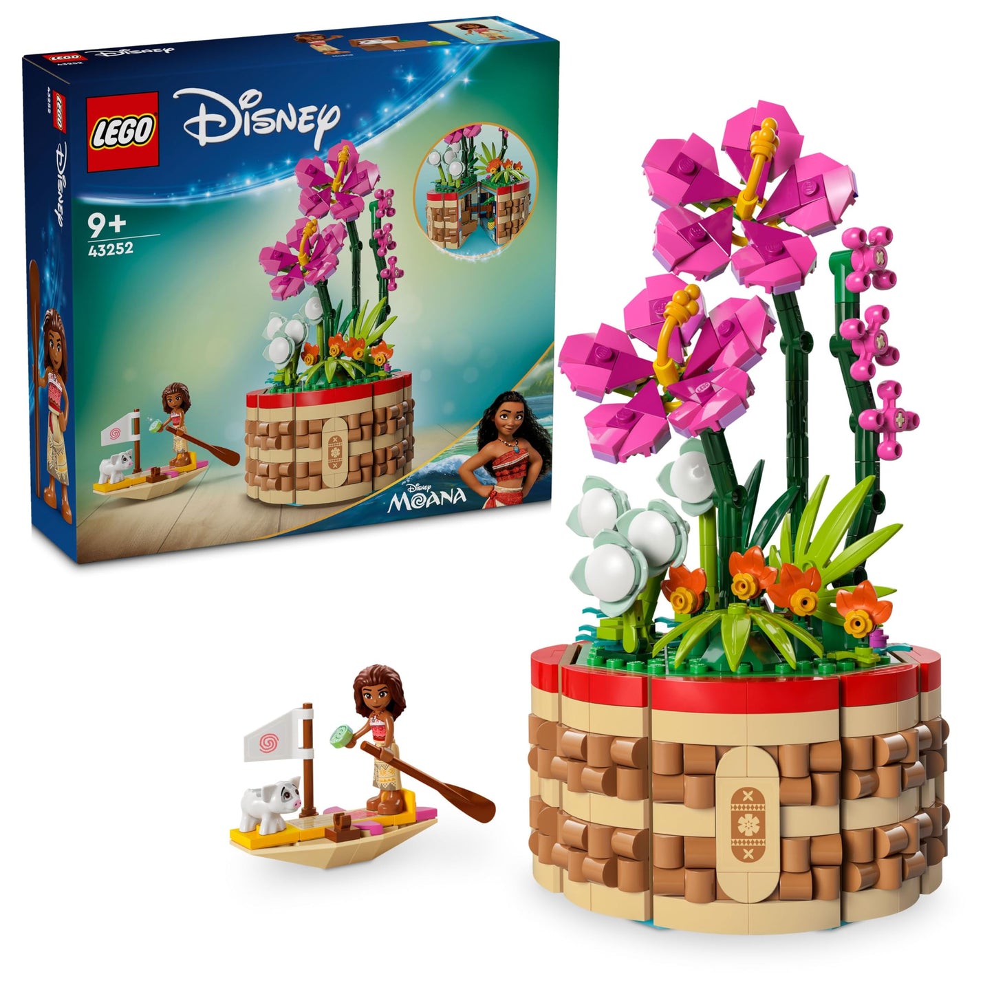 LEGO® Disney 43252 Moana's Flower Pot