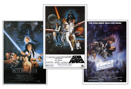 Close Up Star Wars Poster Set Film Poster Episode IV - VI (61cm x 91.5cm)