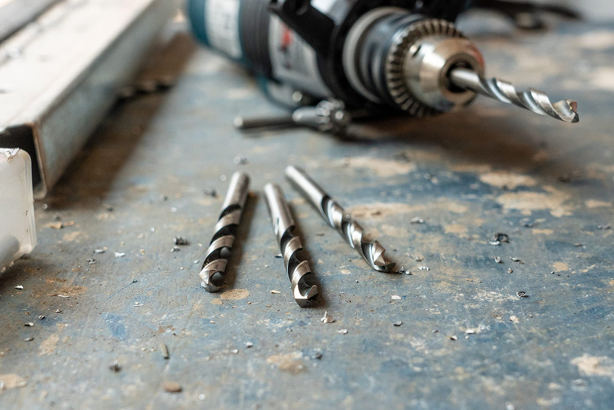 Bosch Professional 10 Piece HSS Twist Drill Bit PointTeQ (for Metal, 9.1 x 81 x 125 mm, Drill Driver Accessory) - 2608577259