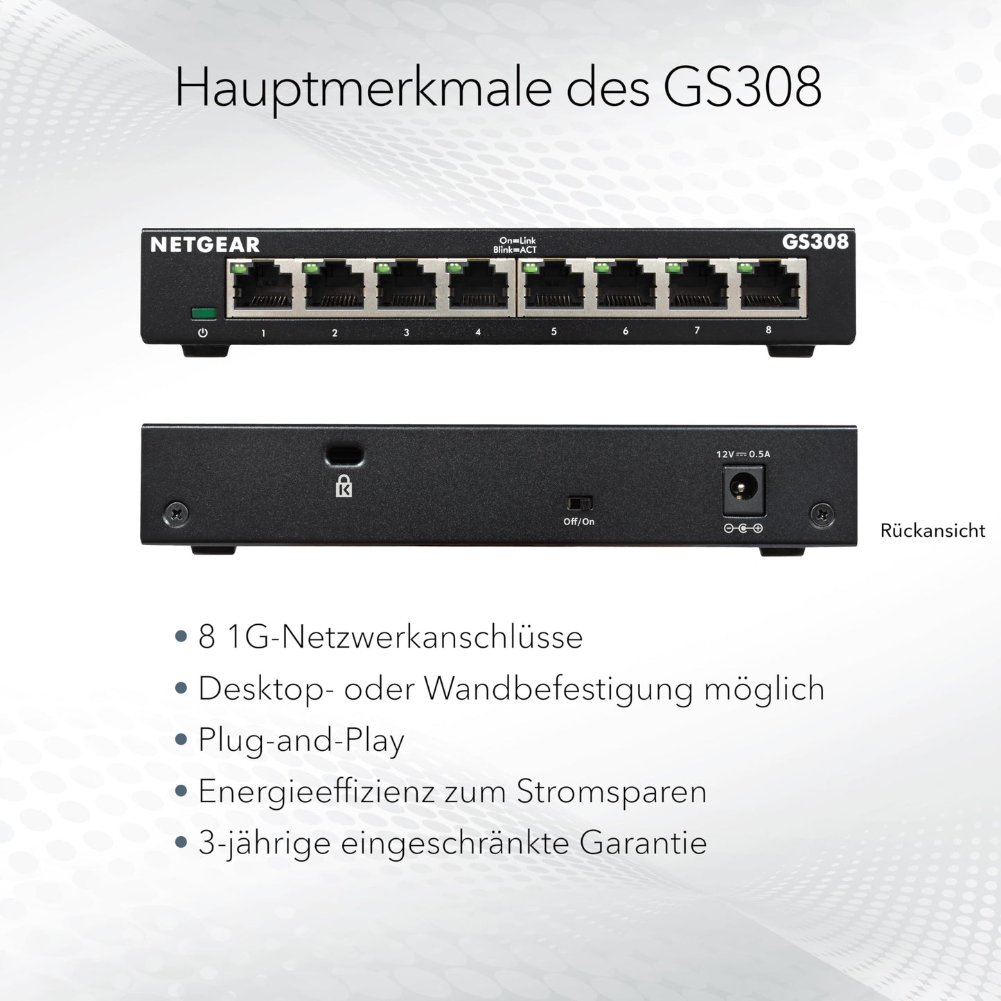 Netgear GS308 (GS308-300PES)