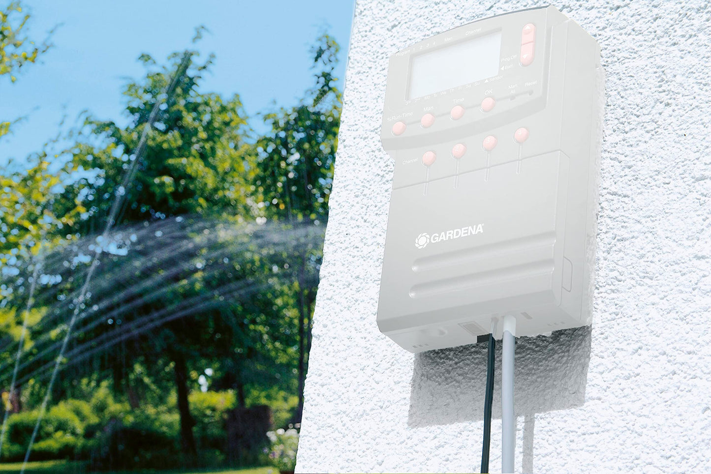 Gardena connection cable 24 V: connection cable for connecting up to 6 irrigation valves 24 V, cable cross section 7 x 0.5 mm² (1280-20)