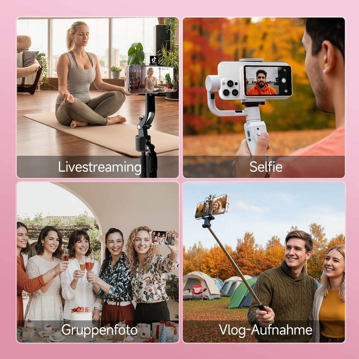 Rollei Easy Creator Selfie Monitor Handy Rear Camera Magnetic Screen - 26957