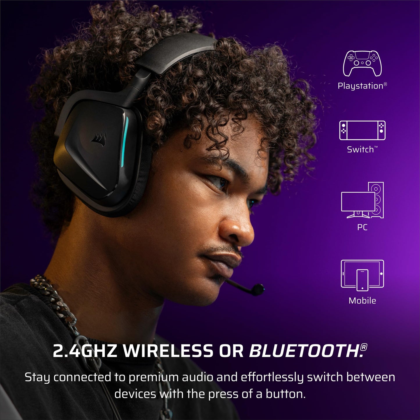Corsair Void v2 Wireless Gaming Headset - Carbon - CA-9011379-WW