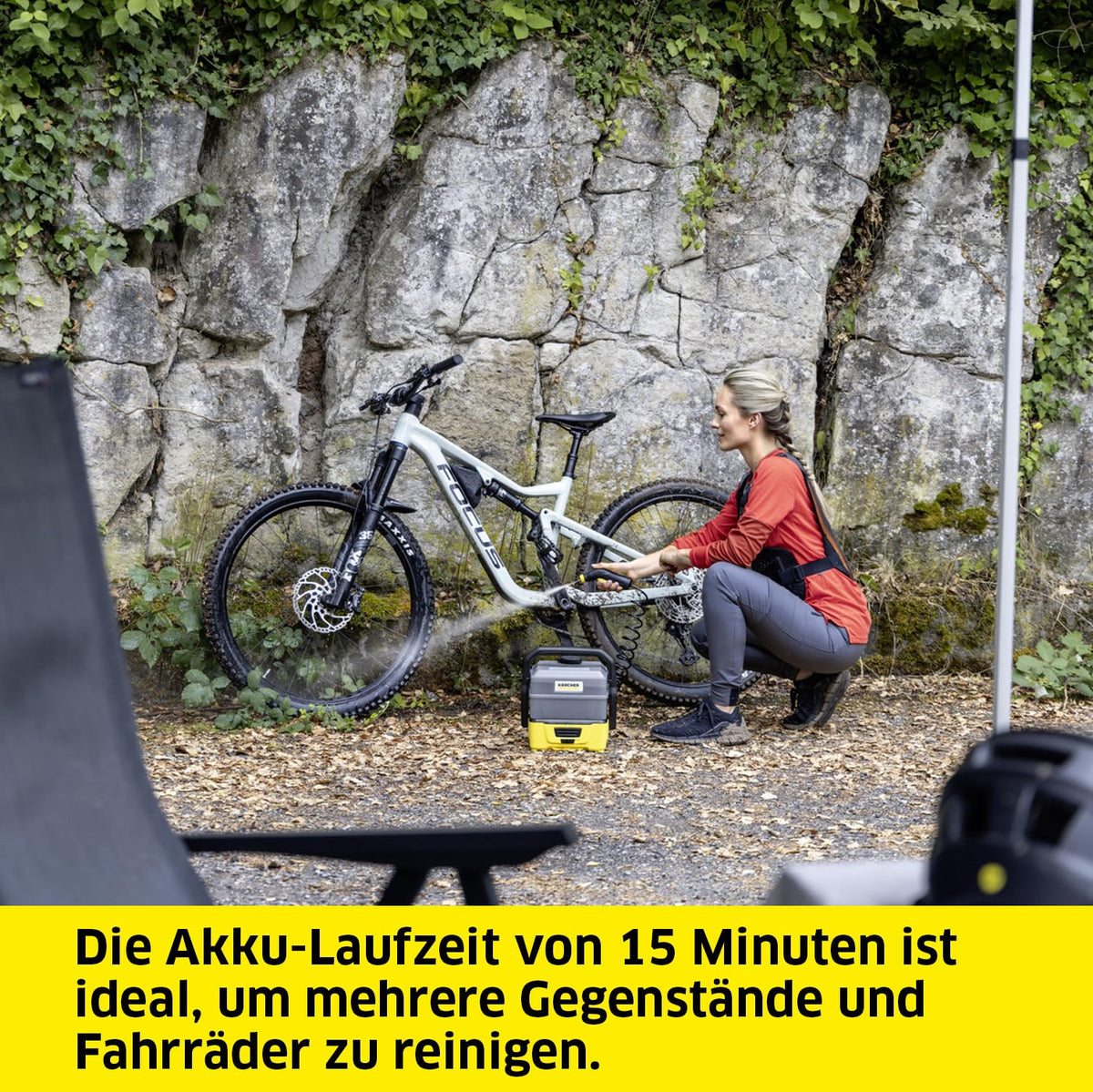 Kärcher Mobile Outdoor Cleaner OC 3 Plus, water tank: 7 l - 1.680-030.0