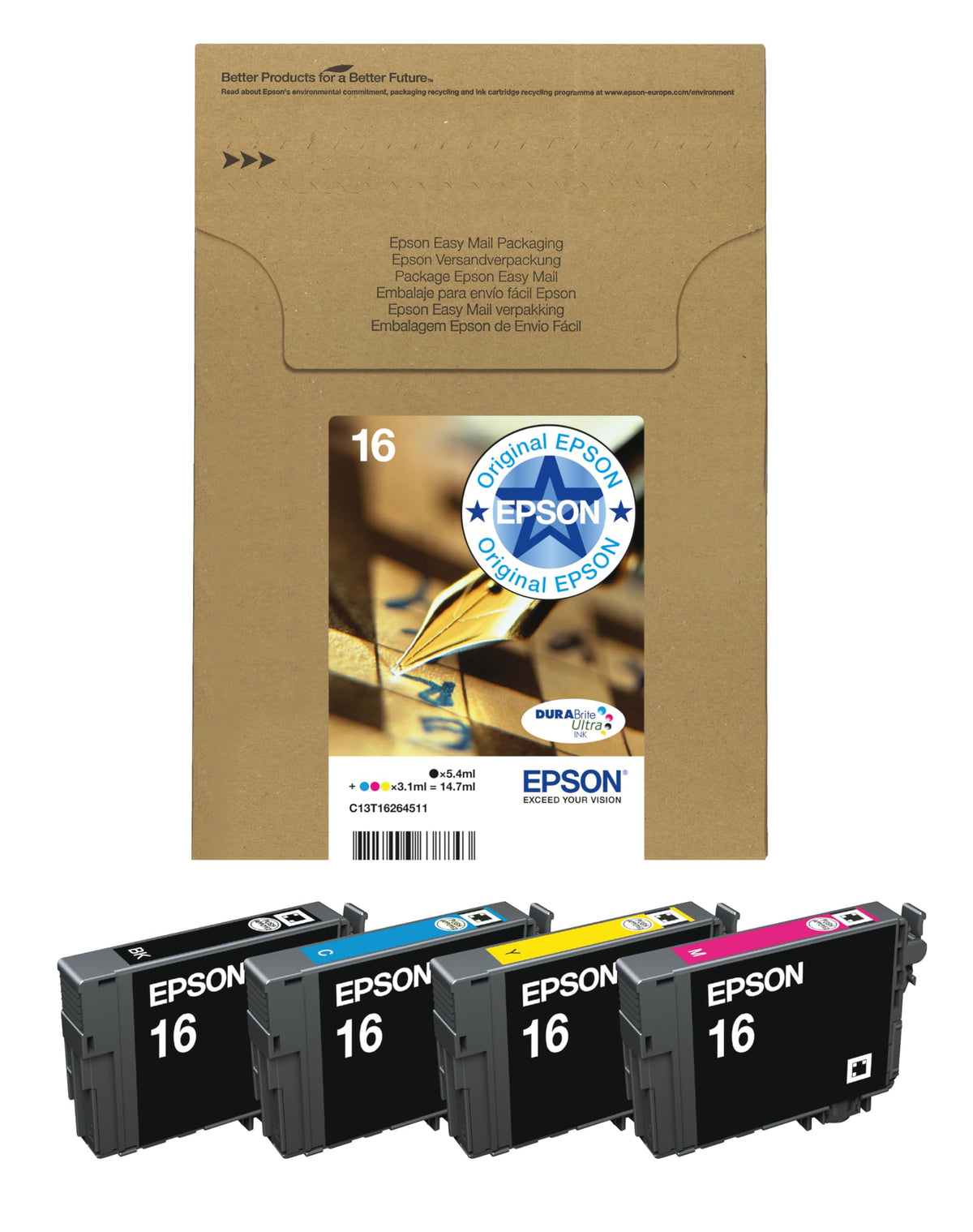 Multipack 4-color 405 EasyMail