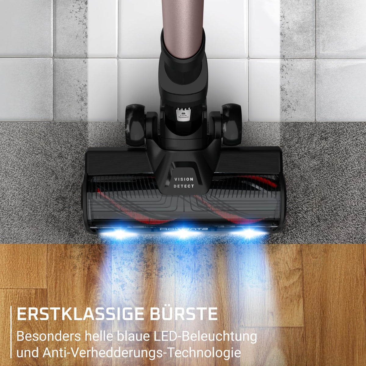 Rowenta X-Force Flex 16.60 cordless vacuum cleaner, extreme suction power, 315 Air Watt, optimal results on all floors, LED lighting, 2 hours runtime, flex joint, including accessories, RH9CD9E0