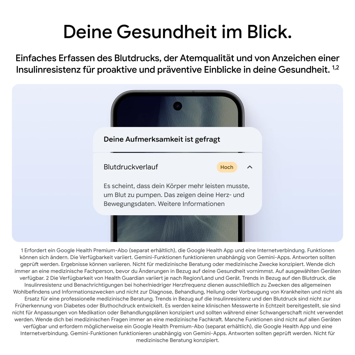 Google Fitbit Edge Gehäuse în Polished Silver/Sportarmband în Fog - GA11584-EU