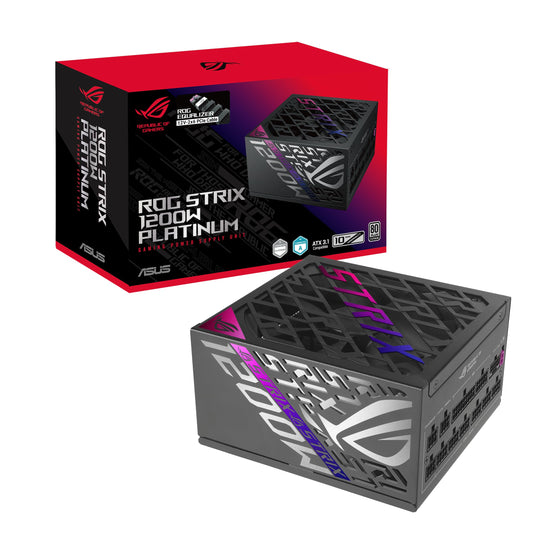 ASUS ROG Strix 1200W Platinum Equalizer ATX Gaming Power Supply - 90YE00W6-B0NA00