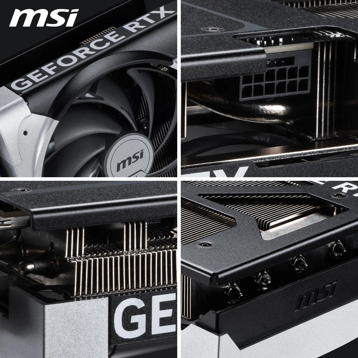 MSI GeForce RTX 5070 12G Ventus 2X OC - Placă grafică de gaming - V532-003R