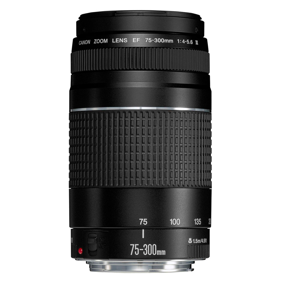 Canon EF 75-300mm F4.0-5.6 III Zoom Lens (58mm Filter Thread) black - 6473A003[AA]