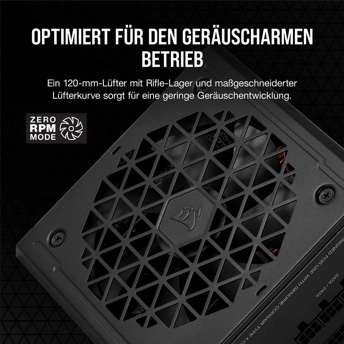 Corsair RM750e (2023) Fully Modular Low Noise ATX Power Supply - ATX 3.1 and PCIe 5.1 Compatible - 105°C Capacitors - 80 PLUS Gold Efficiency - Modern Standby Support - Black - CP-9020262-EU