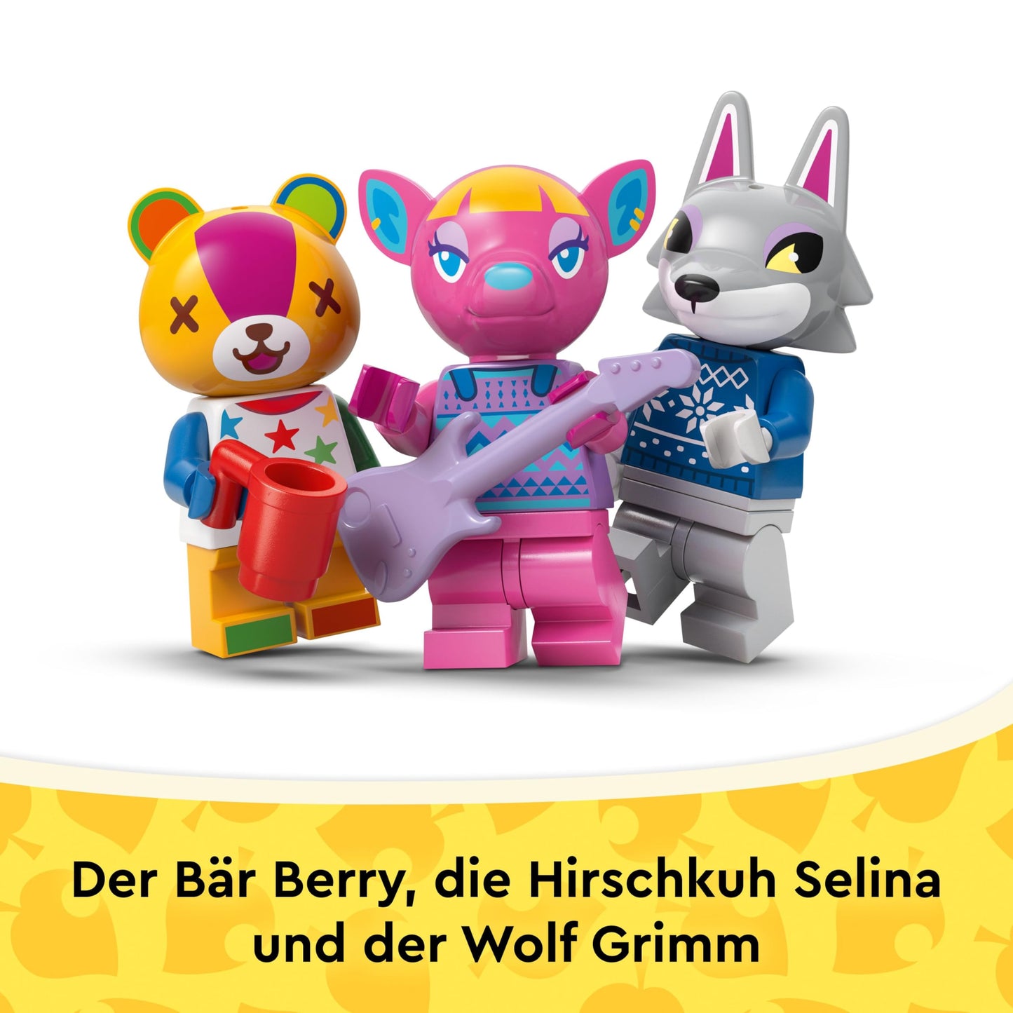LEGO Animal Crossing - Creative Houses: Seasons of Fun - 2-in-1 playset with 2 playhouses, minifigures of Stitches, Feline & Grimm - Gamer gift for girls, boys aged 7 and up - 77057