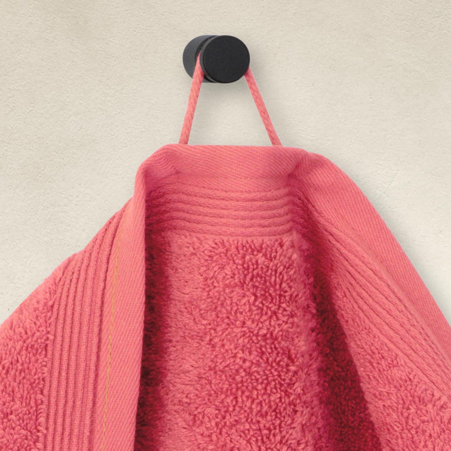 Möve Superwuschel bath towel 100 x 160 cm made of 100% cotton, coral - 017258775