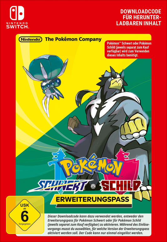 Pokémon Sword and Pokémon Shield: Expansion Pass | Nintendo Switch - Download Code - 10002021