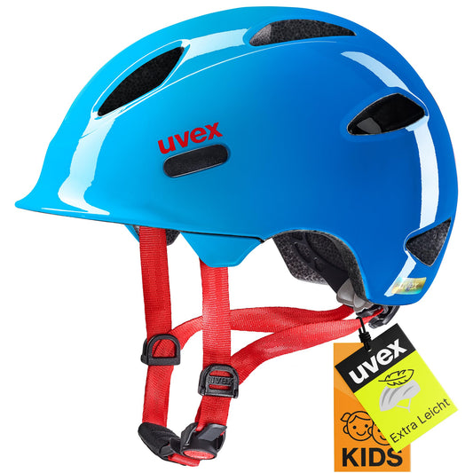 uvex OYO children's bicycle helmet, Ocean Blue, 50-54 cm - S4100490717