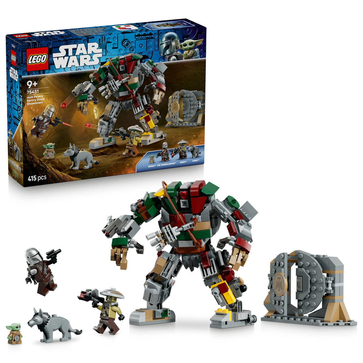 LEGO Star Wars Confruntarea cu droidul gardian la palatul Hutților 75451