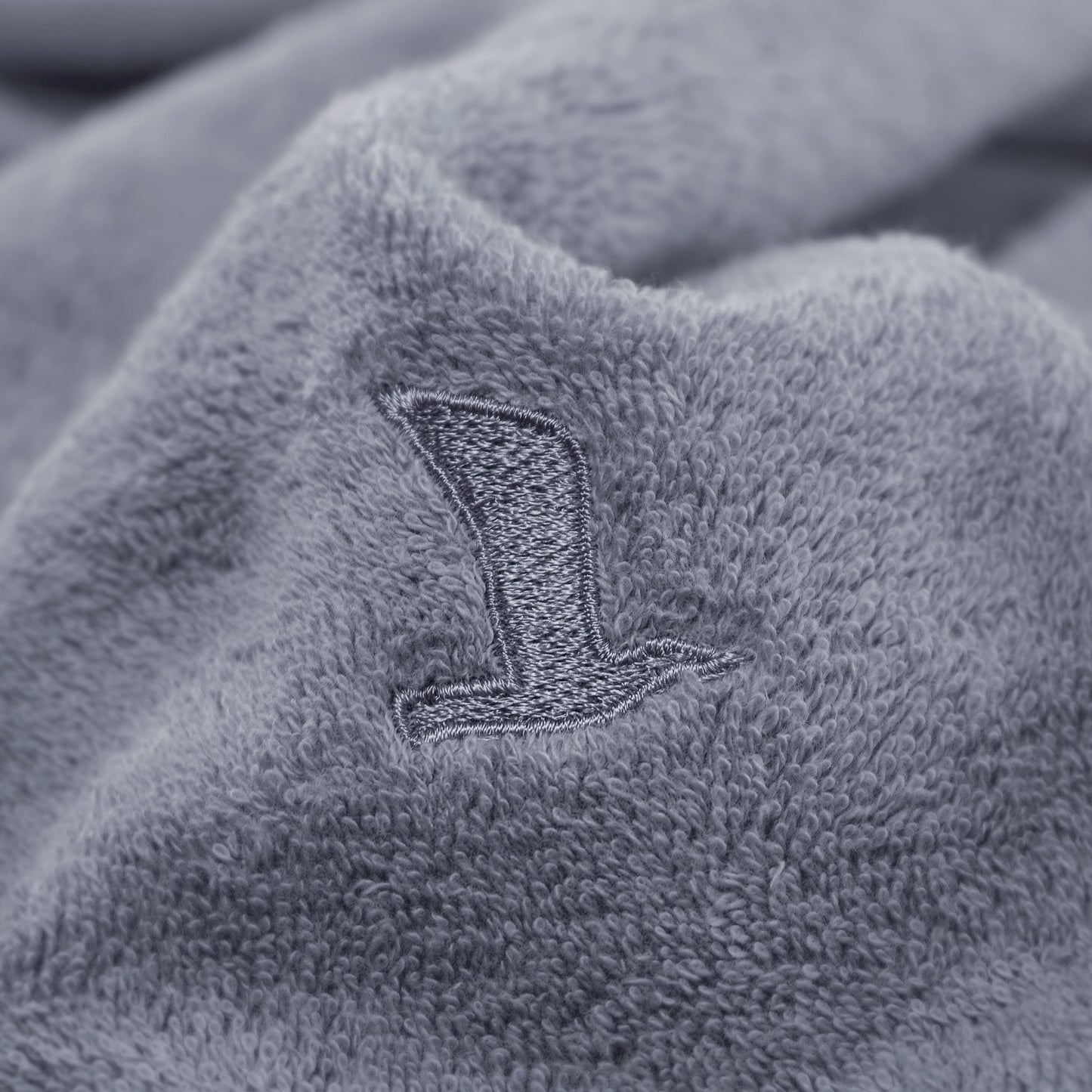 Möve Superwuschel bath towel 100 x 160 cm made of 100% cotton, stone - 017258775-100160-850