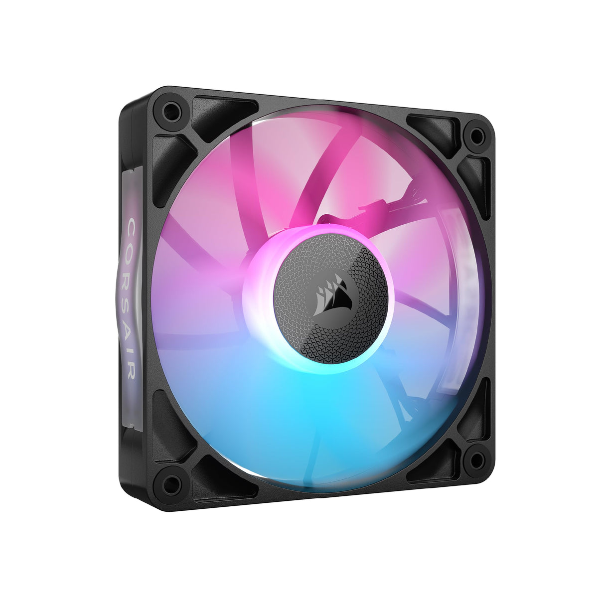 CORSAIR iCUE LINK RX120 RGB ventilator PWM de 120mm – pachet unic, negru - CO-9051017-WW