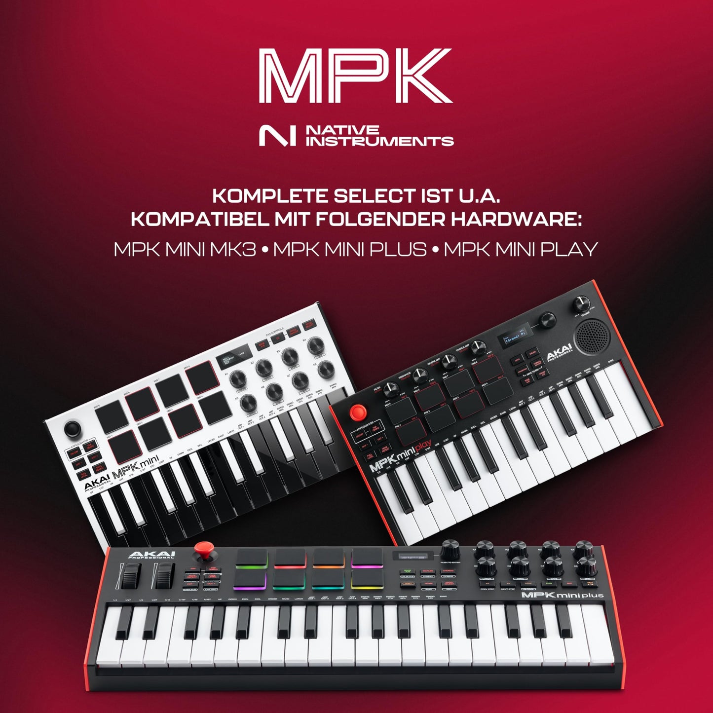 Akai Professional MPK Mini MK3 White