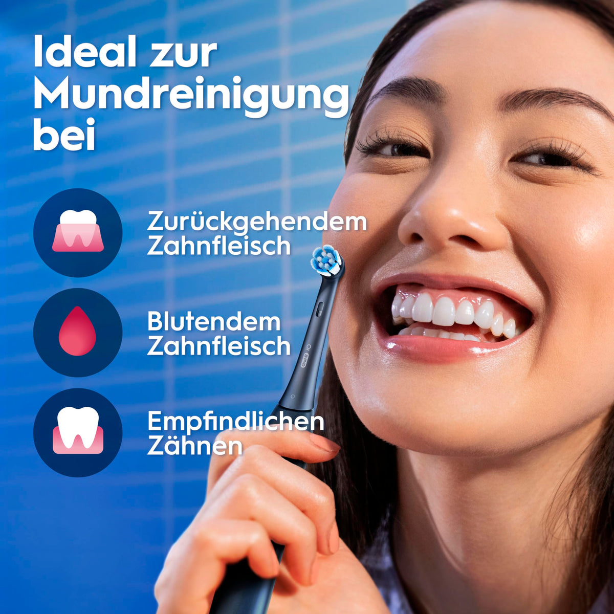Oral-B iO Series 3 Electric Toothbrush, Double Pack, Black/Pink - 8700216985598