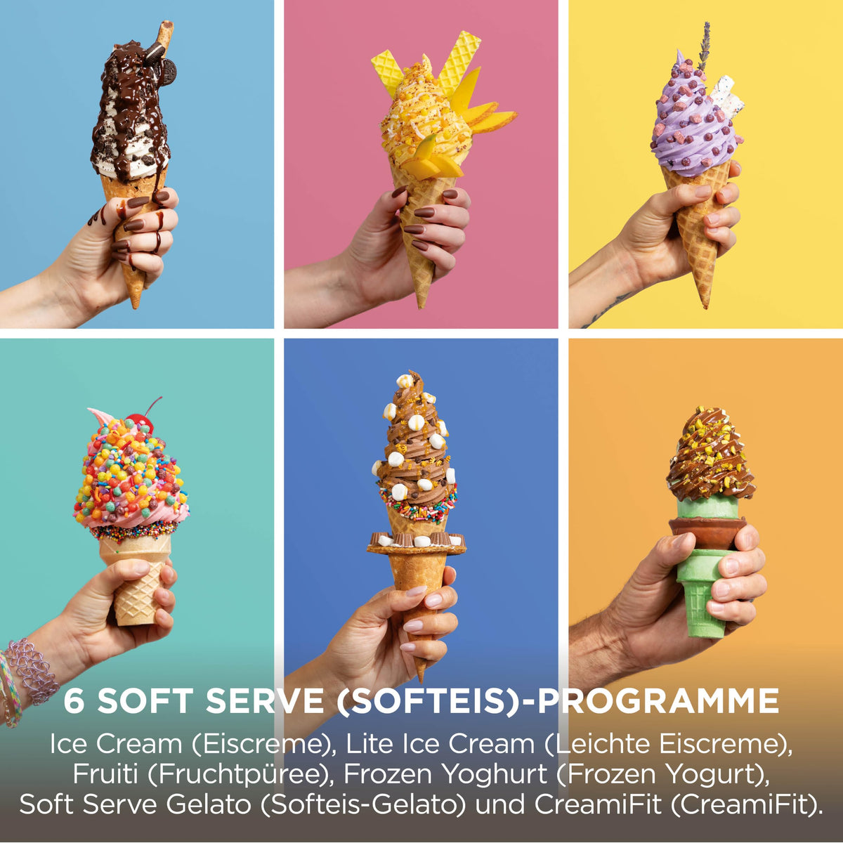 Ninja CREAMi Scoop & Swirl mașină de înghețată cu 2 recipiente, 13 funcții, pentru înghețată, înghețată moale, gelato, sorbet, milkshake-uri și multe altele, cu funcție Mix-In pentru extra ingrediente, Mokka, NC701EUBR