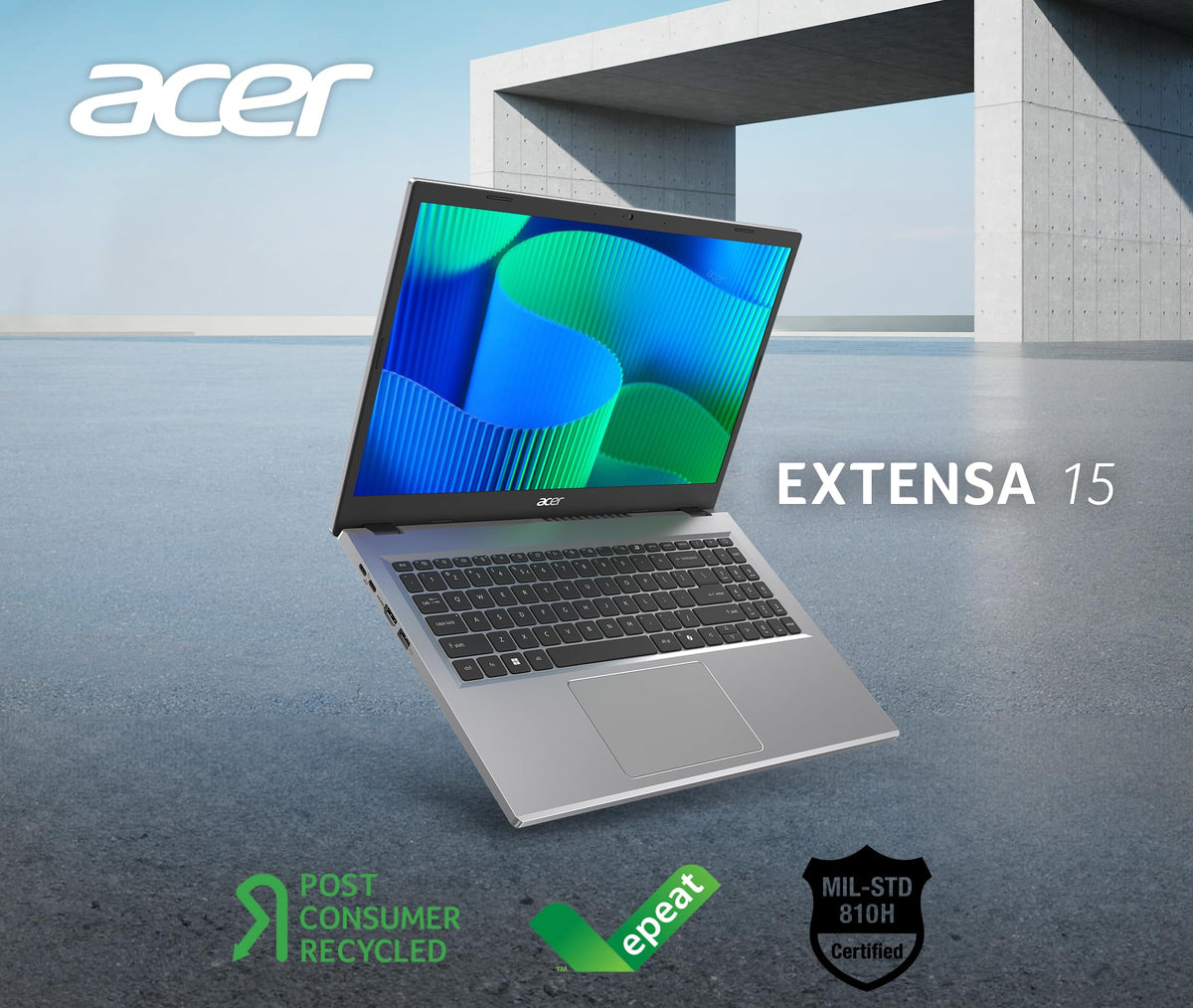 Laptop de afaceri Acer Extensa 15, Intel Core i3, 8GB RAM, 256GB SSD - NX.EJCEG.001