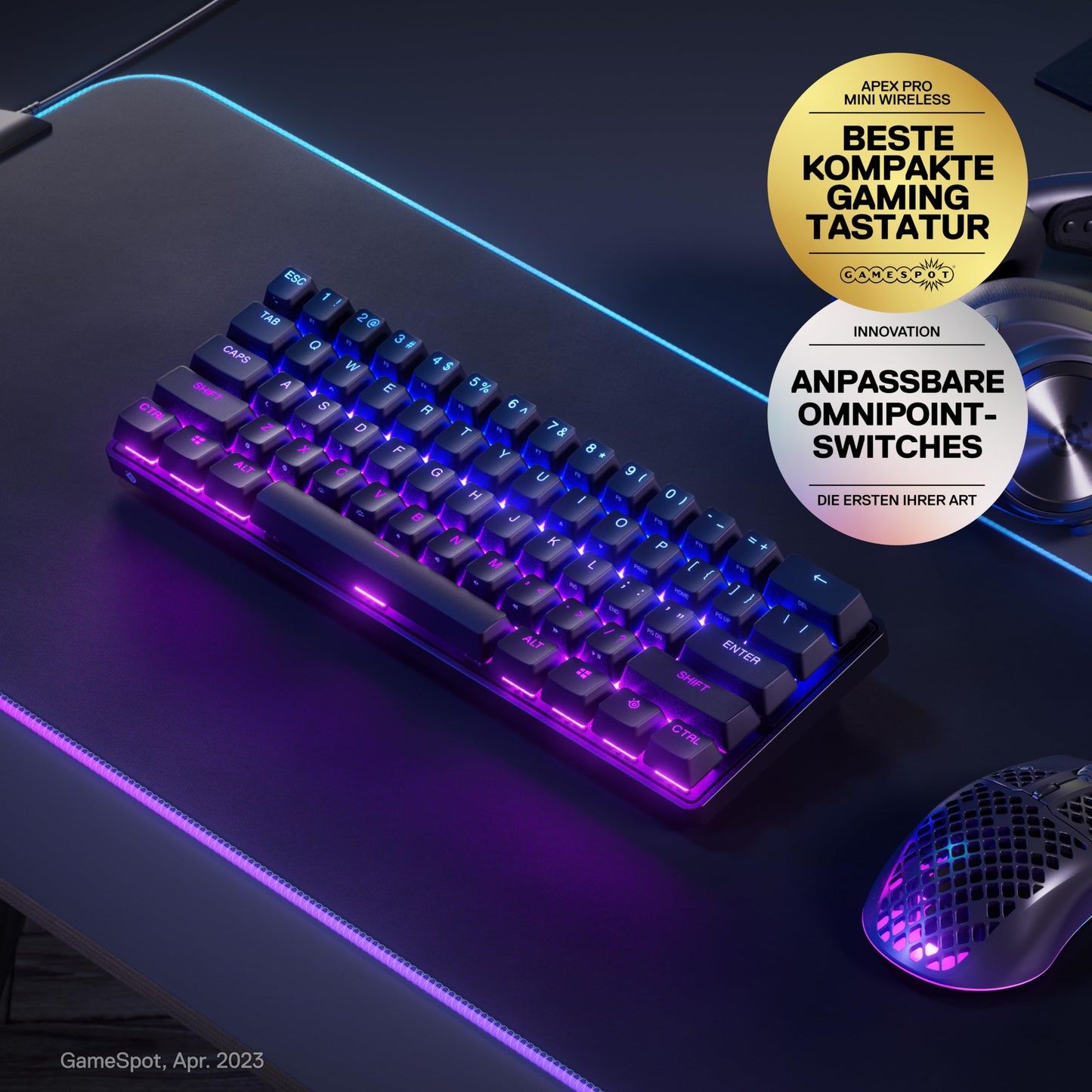 SteelSeries Apex Pro Mini Wireless 64845