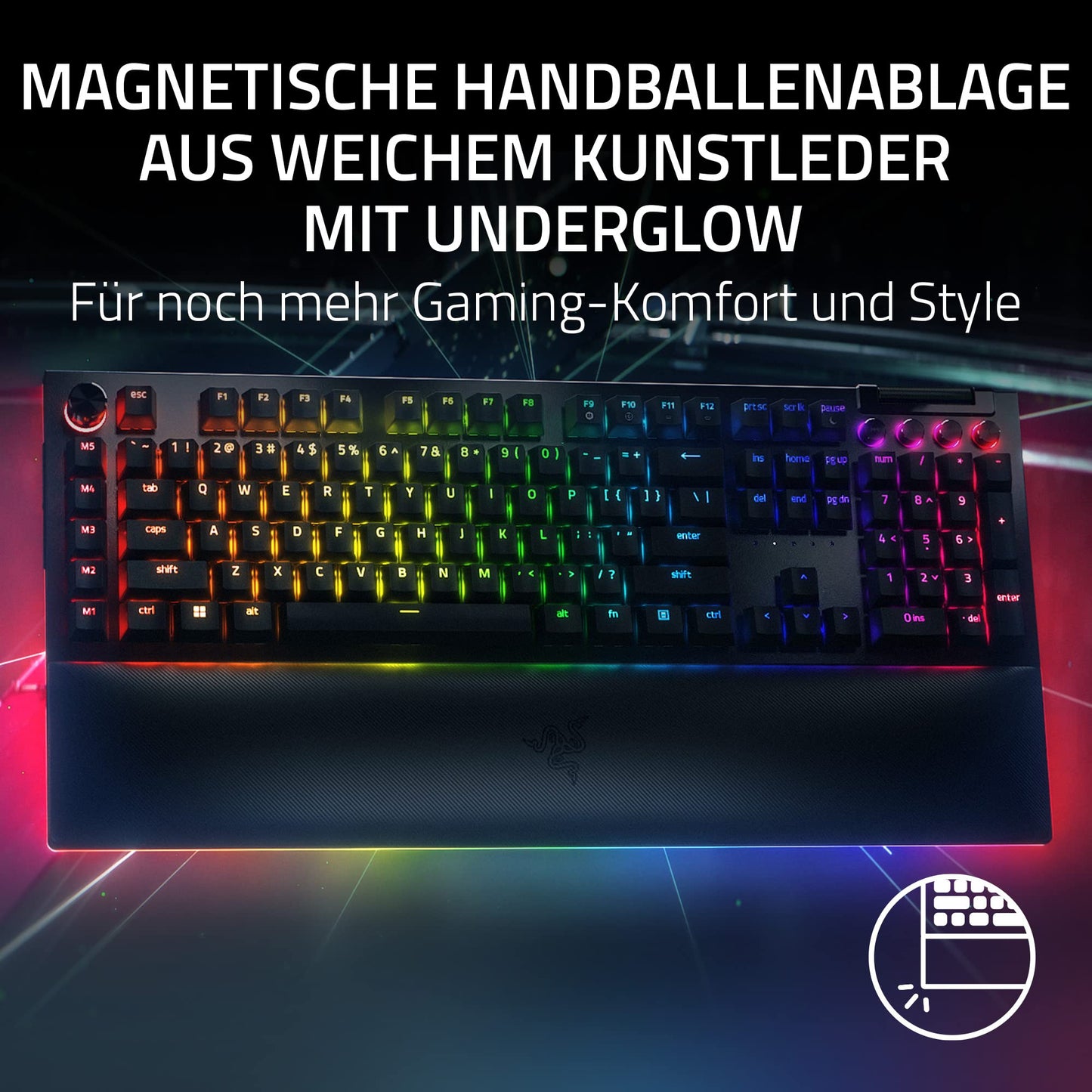 Razer BlackWidow V4 X Minecraft Edition - RZ03-04704100-R3M1